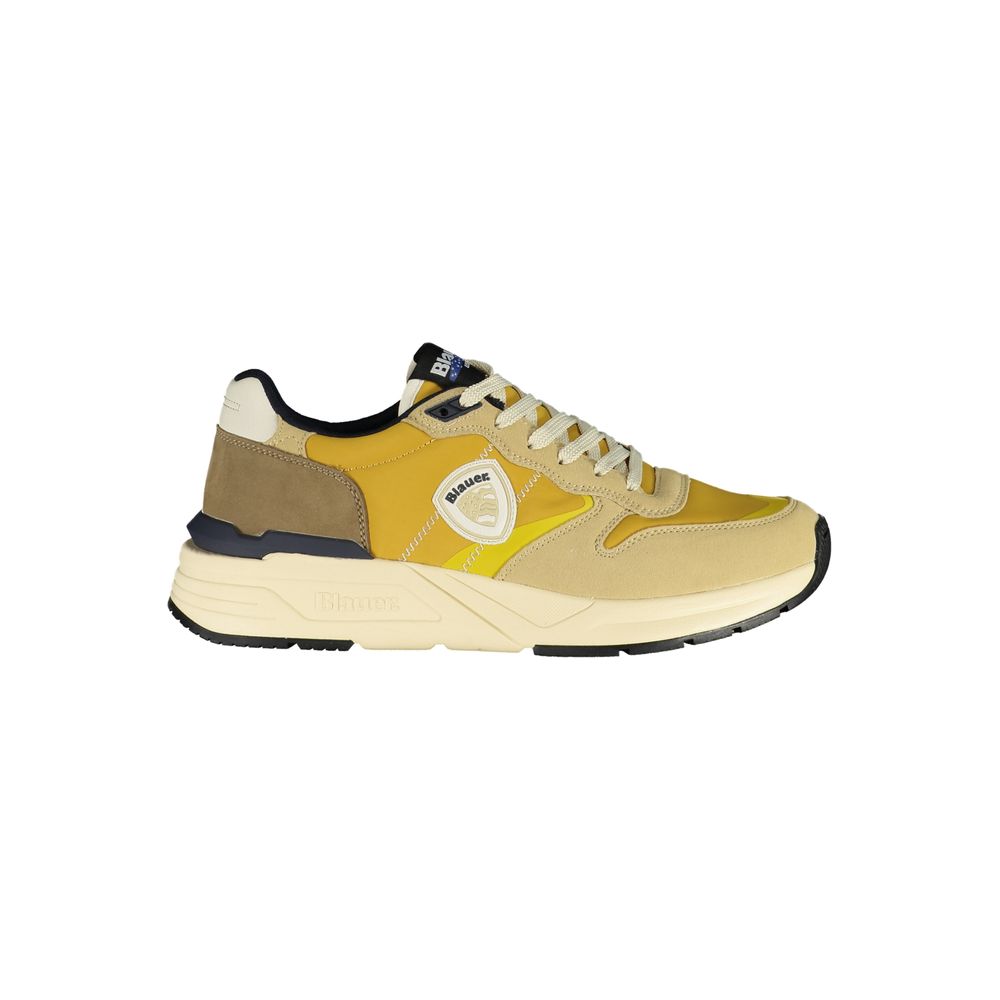 Ανδρικά αθλητικά παπούτσια Blauer Beige Polyester