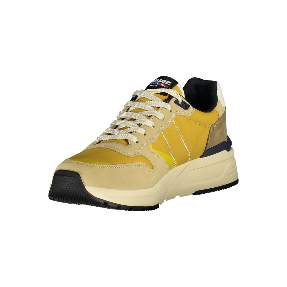 Ανδρικά αθλητικά παπούτσια Blauer Beige Polyester