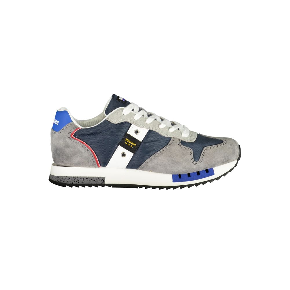 Ανδρικά αθλητικά παπούτσια Blauer Grey Polyester