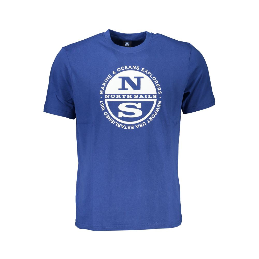 Μπλουζάκι North Sails Blue Cotton