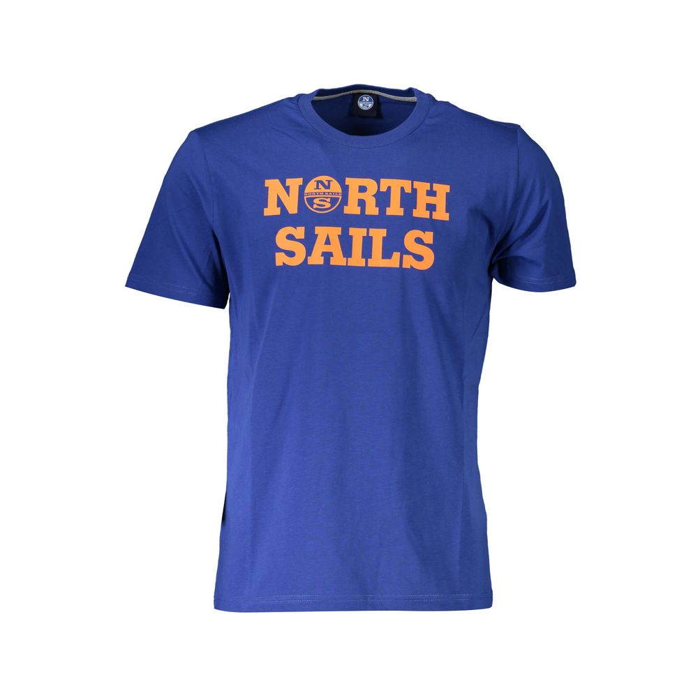 Ανδρικό μπλουζάκι North Sails Blue Cotton