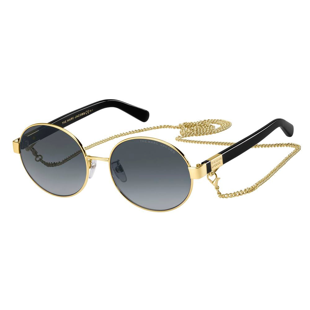 Marc Jacobs Gold Metal Sunglasses