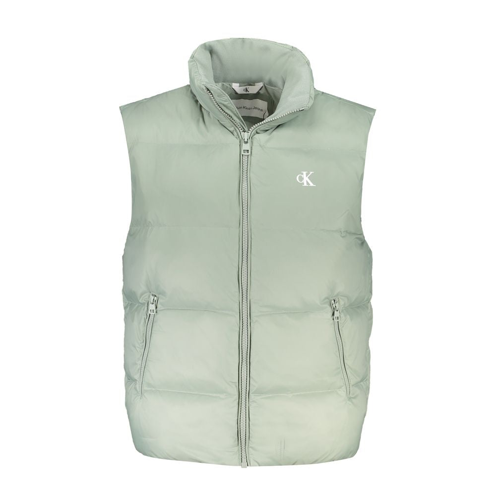 Μπουφάν Calvin Klein Green Polyamide