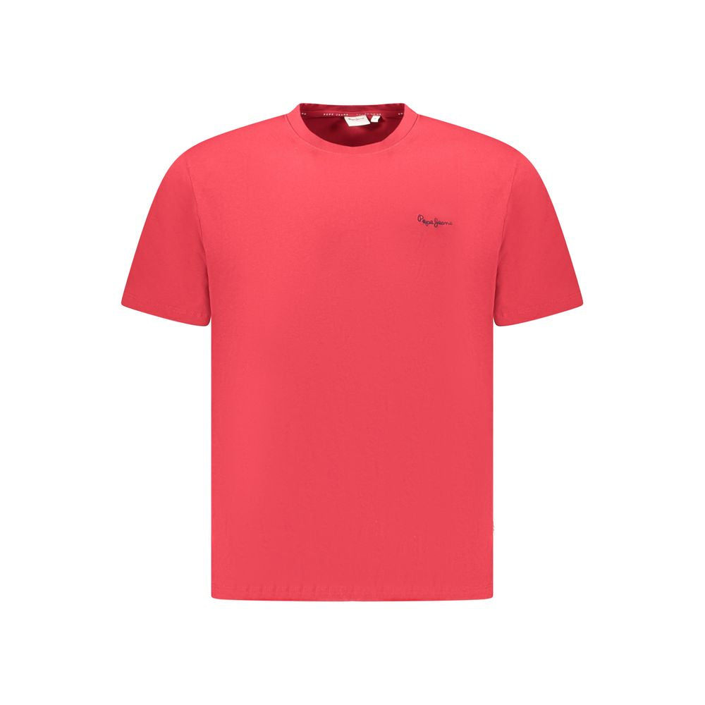 Ανδρικό μπλουζάκι Pepe Jeans Red Cotton