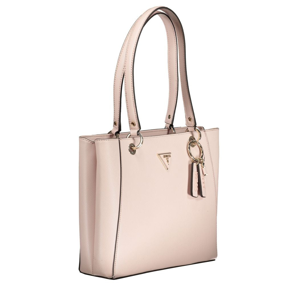 Guess Jeans Pink Polyethylene Women Handbag