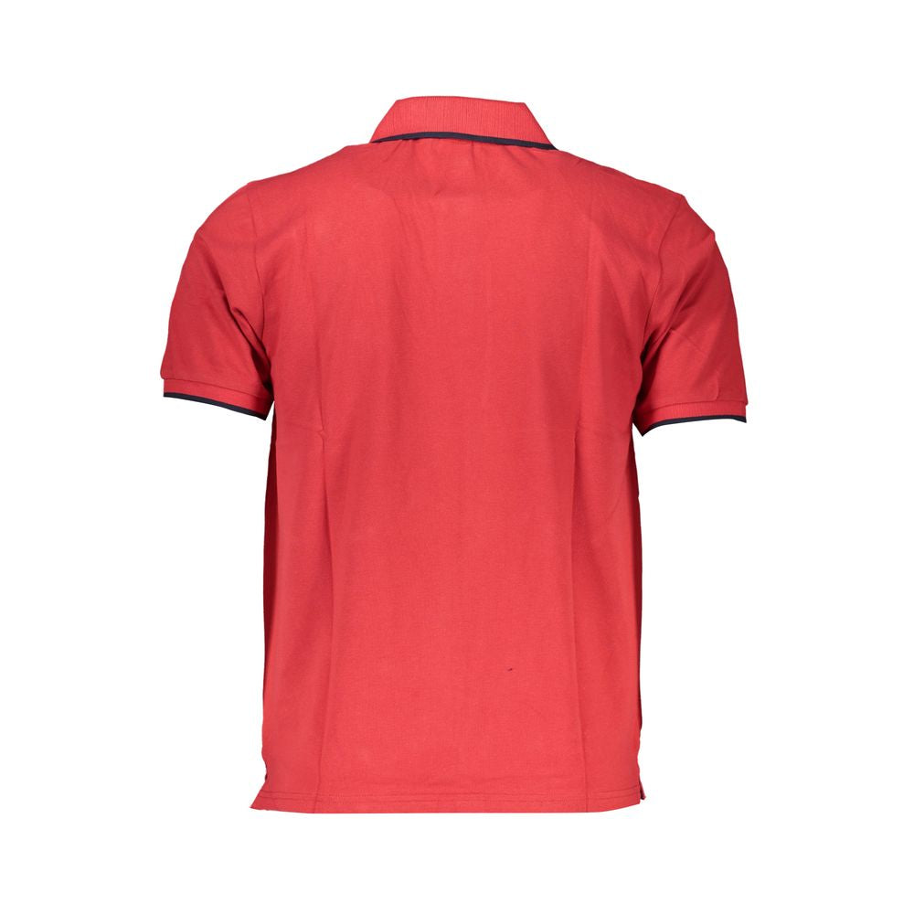 North Sails Red Cotton Polo πουκάμισο