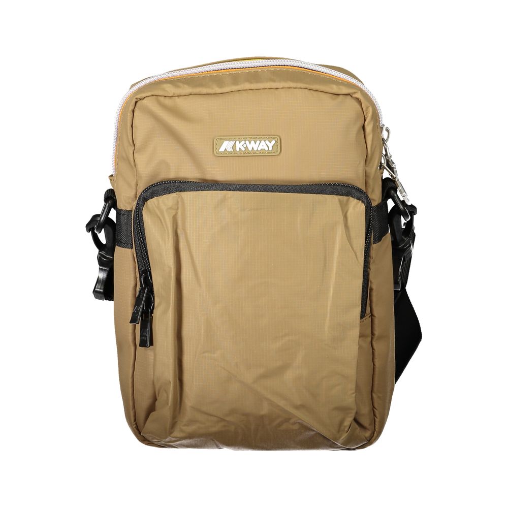 K-WAY Brown Polyamide Shoulder Bag