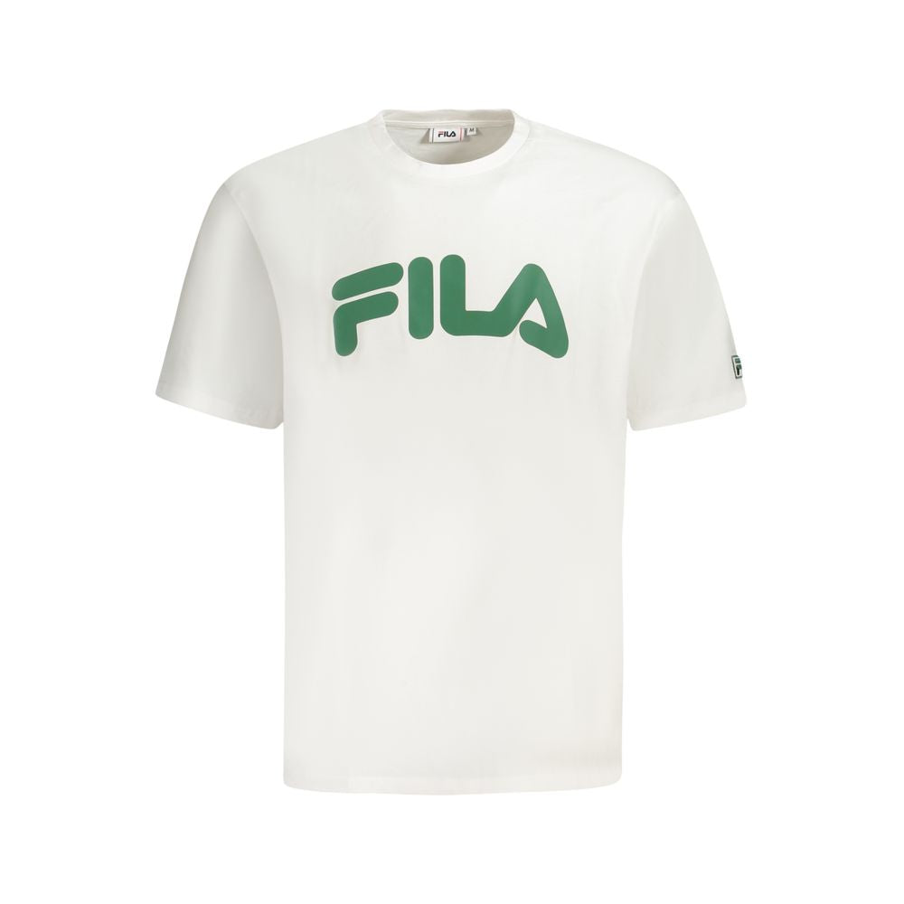 Ανδρικό μπλουζάκι Fila White Cotton