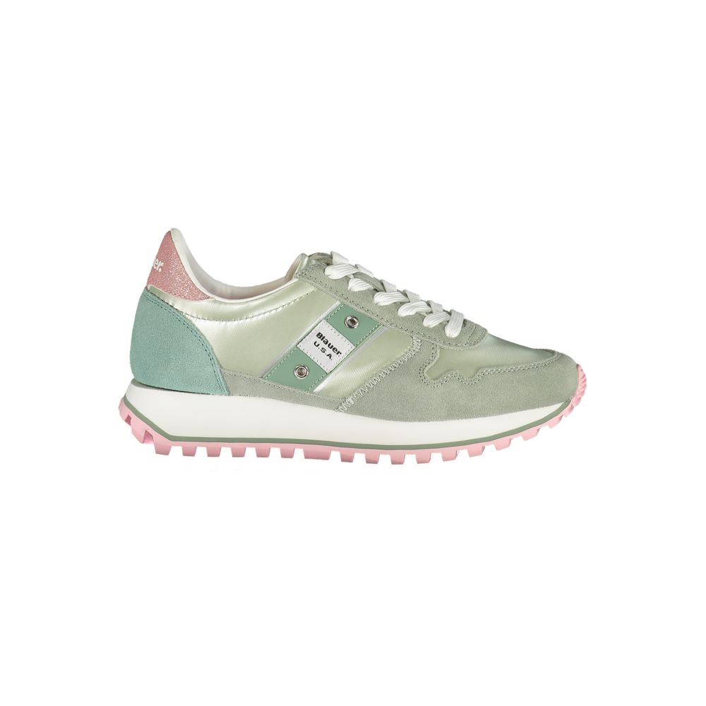 Γυναικεία αθλητικά παπούτσια Blauer Green Polyester