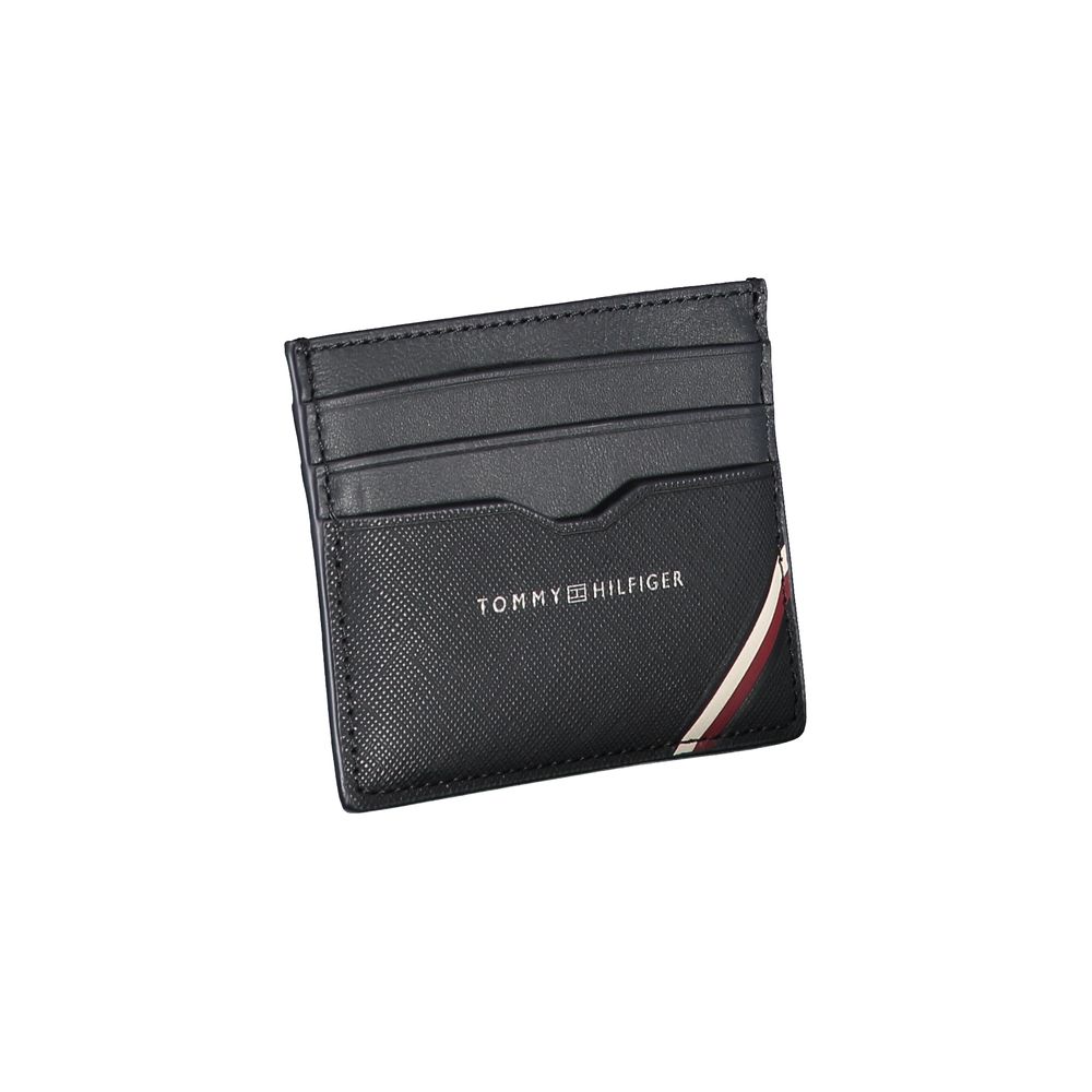 Δερμάτινο ανδρικό πορτοφόλι Tommy Hilfiger Blue