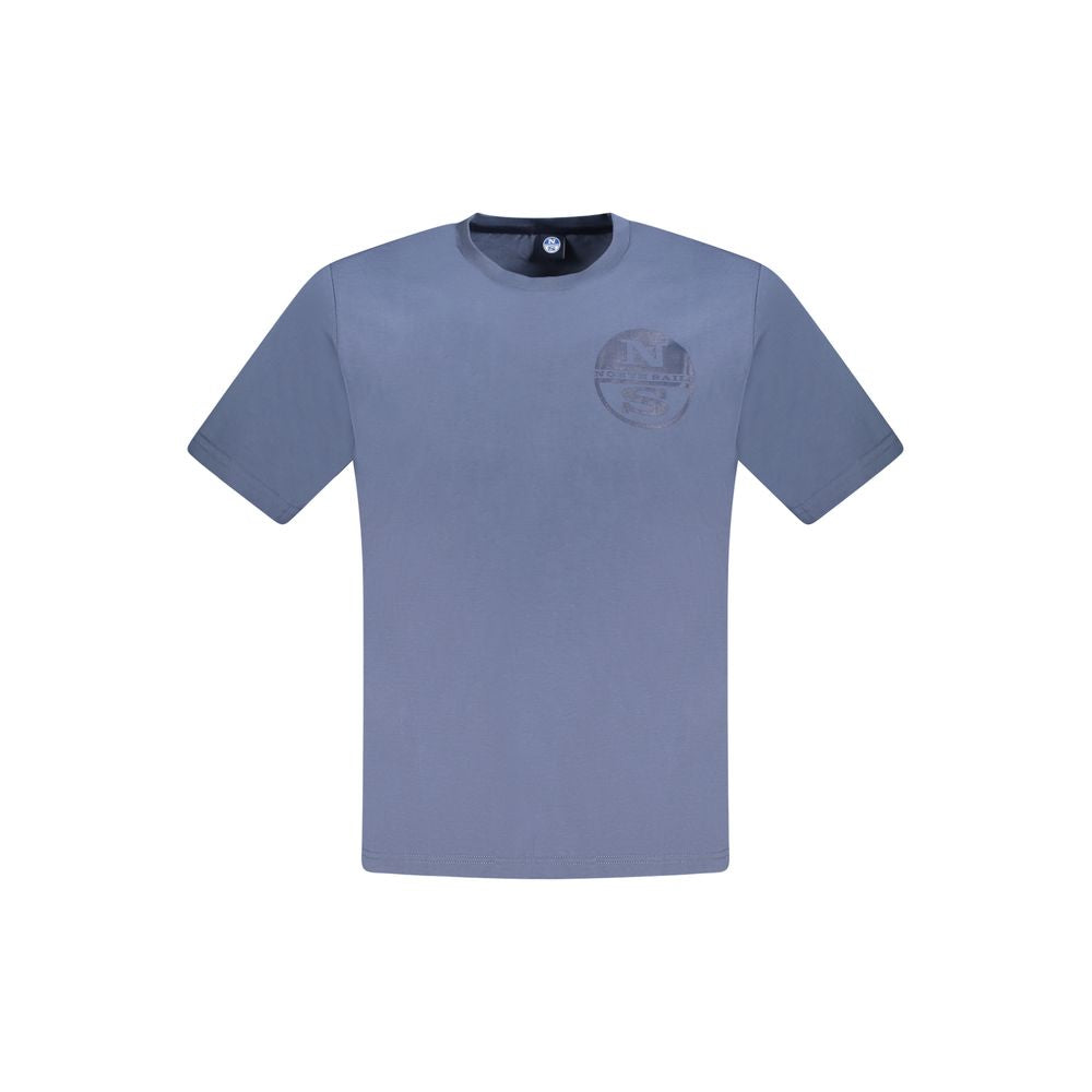 Ανδρικό μπλουζάκι North Sails Blue Cotton