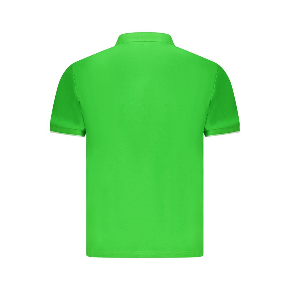 Ανδρικό μπλουζάκι πόλο North Sails Green Cotton