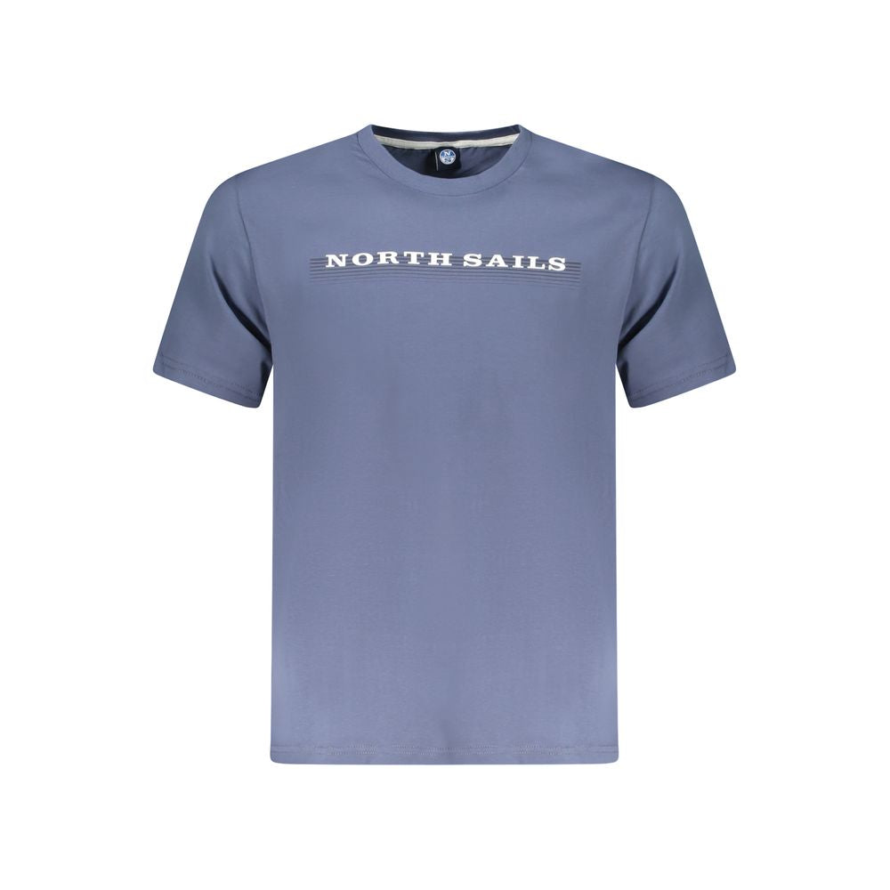 Ανδρικό μπλουζάκι North Sails Blue Cotton