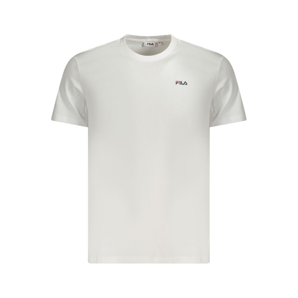 Ανδρικό μπλουζάκι Fila White Cotton