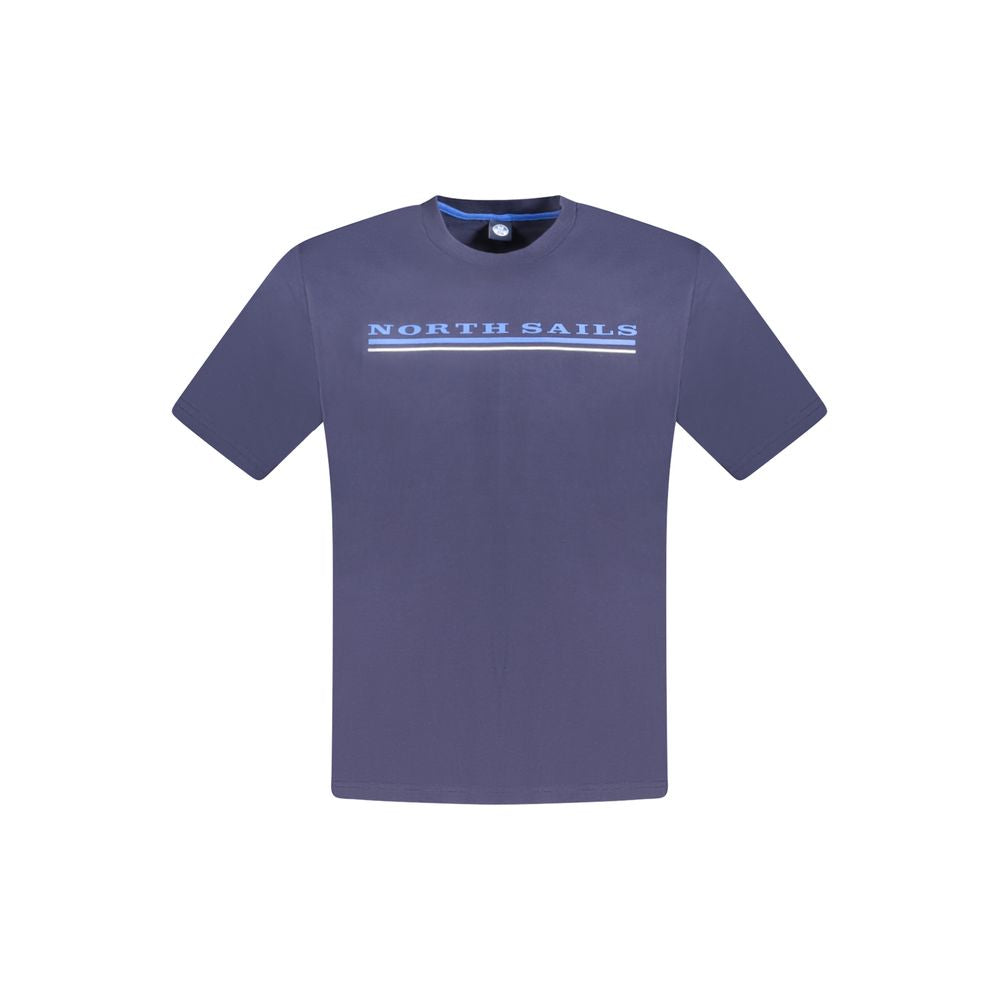 Ανδρικό μπλουζάκι North Sails Blue Cotton