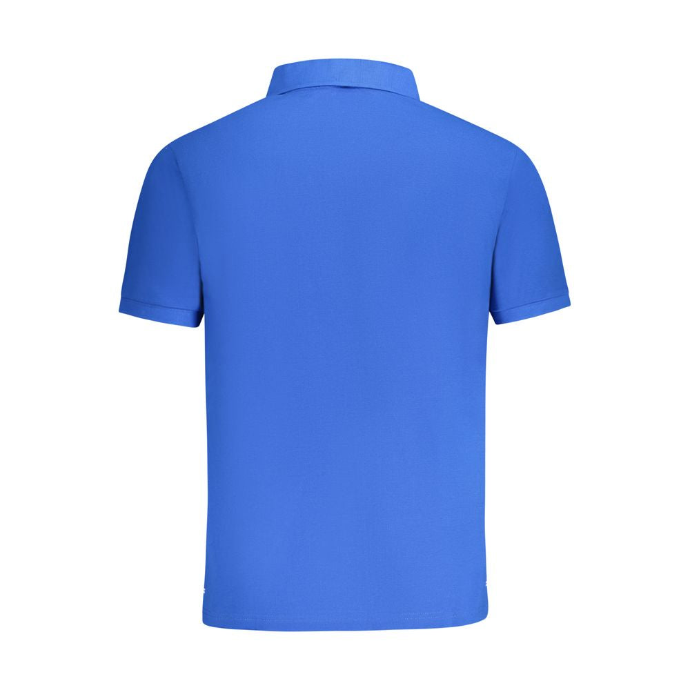 Ανδρικό μπλουζάκι πόλο North Sails Blue Cotton