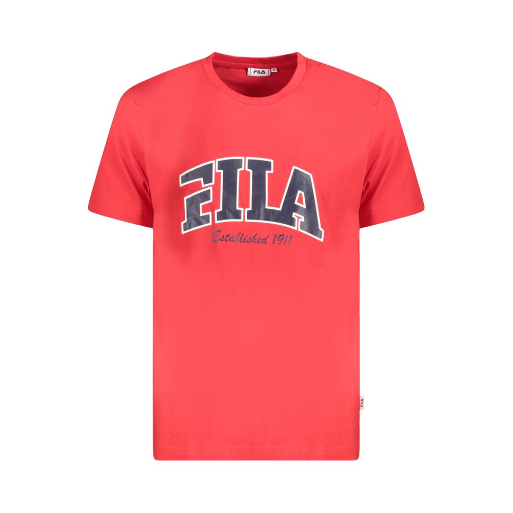 Ανδρικό T-shirt Fila Red Cotton