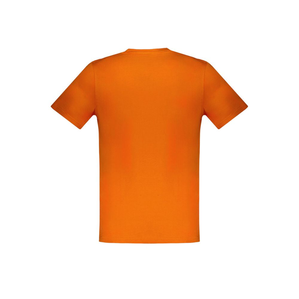 Μπλουζάκι Harmont &amp; Blaine Orange Cotton T-Shirt