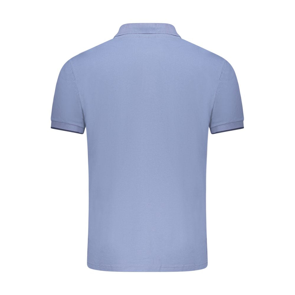 Ανδρικό μπλουζάκι πόλο North Sails Blue Cotton