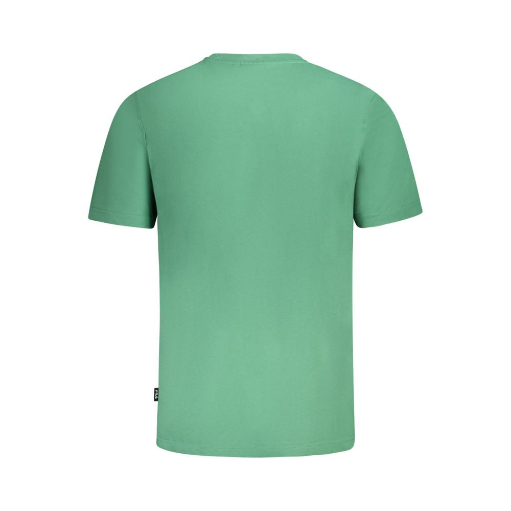 Ανδρικό μπλουζάκι Fila Green Cotton