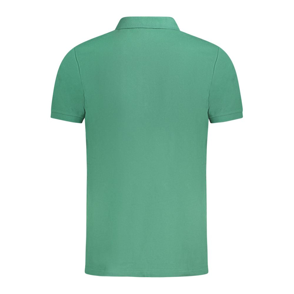 Ανδρικό μπλουζάκι πόλο Fila Green Cotton