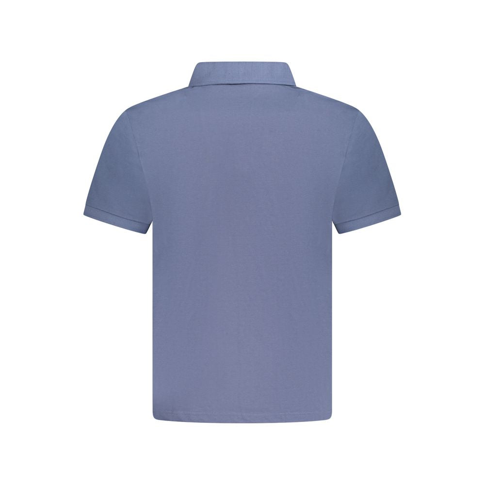 Ανδρικό μπλουζάκι πόλο North Sails Blue Cotton