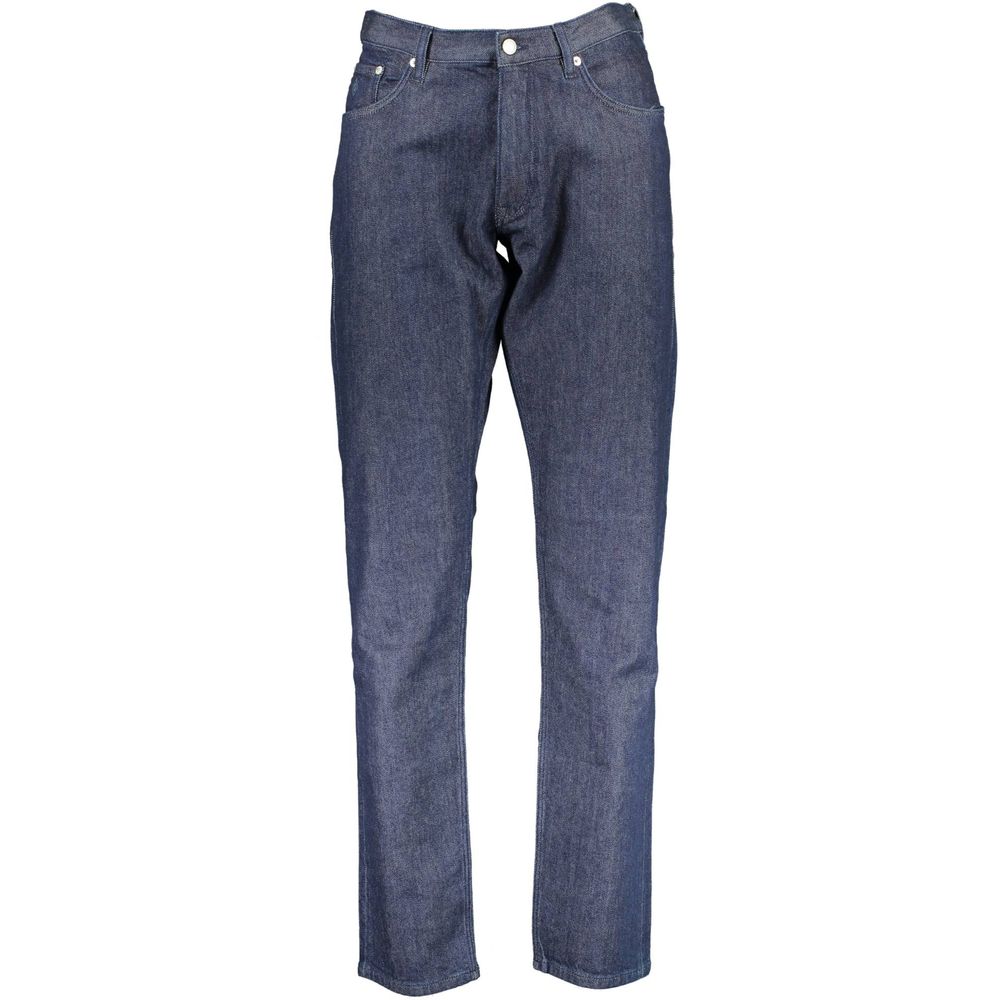 Ανδρικό τζιν Gant Blue Cotton