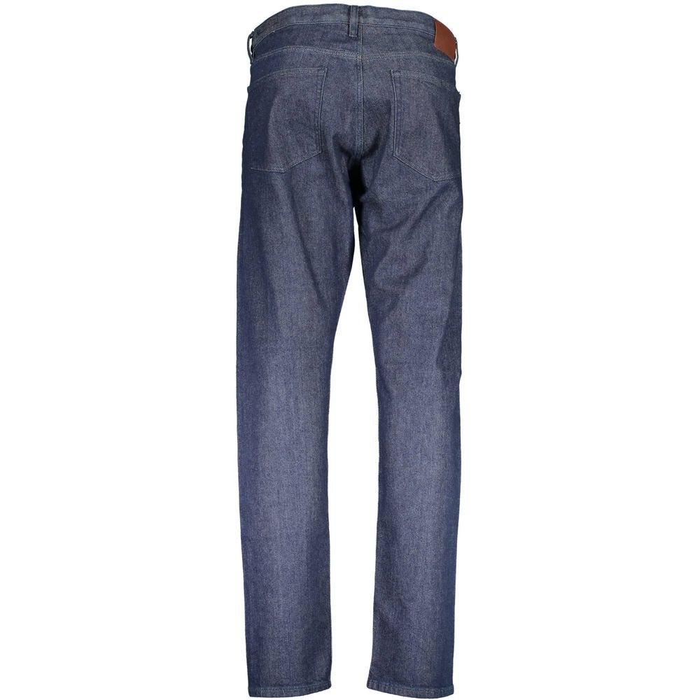 Ανδρικό τζιν Gant Blue Cotton