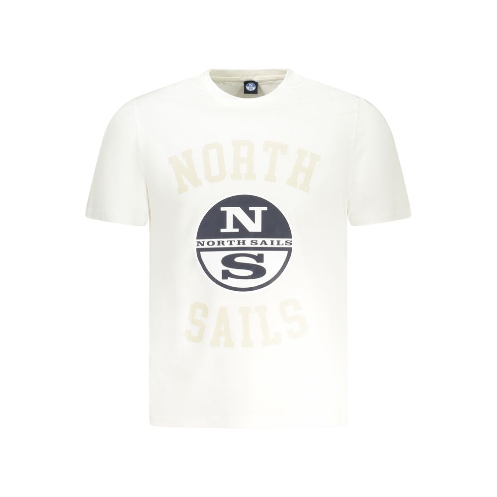 Ανδρικό μπλουζάκι North Sails White Cotton