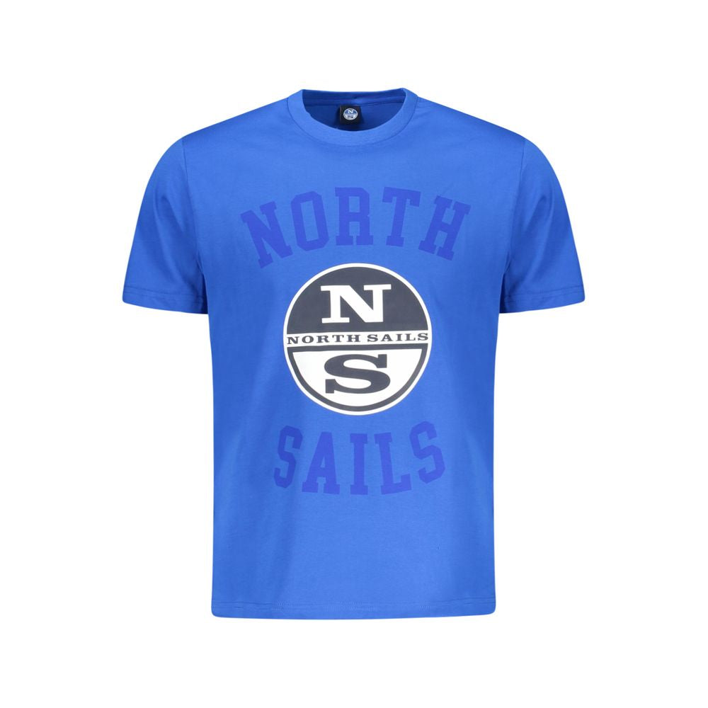 Ανδρικό μπλουζάκι North Sails Blue Cotton