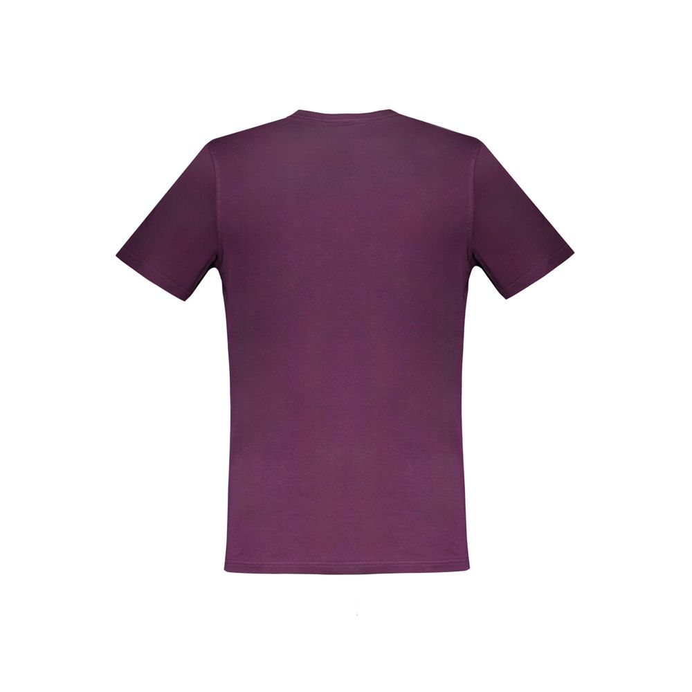 Βαμβακερό μπλουζάκι Harmont &amp; Blaine Purple