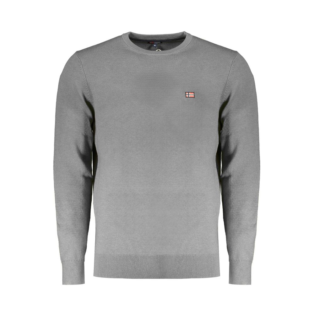 Norway 1963 Grey Wool Ανδρικό πουλόβερ