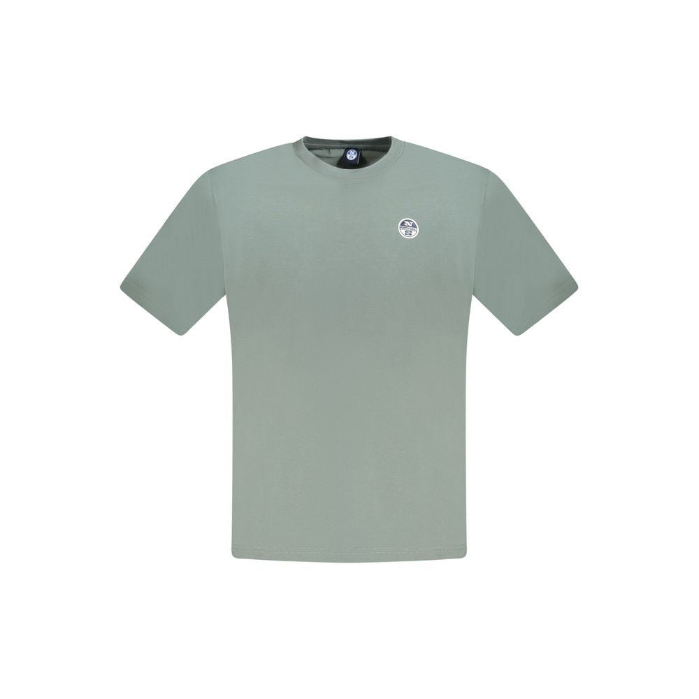 Ανδρικό μπλουζάκι North Sails Green Cotton