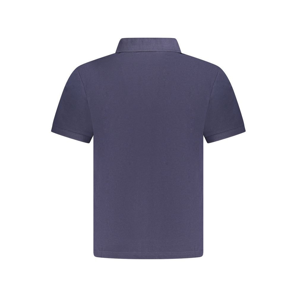Ανδρικό μπλουζάκι πόλο North Sails Blue Cotton
