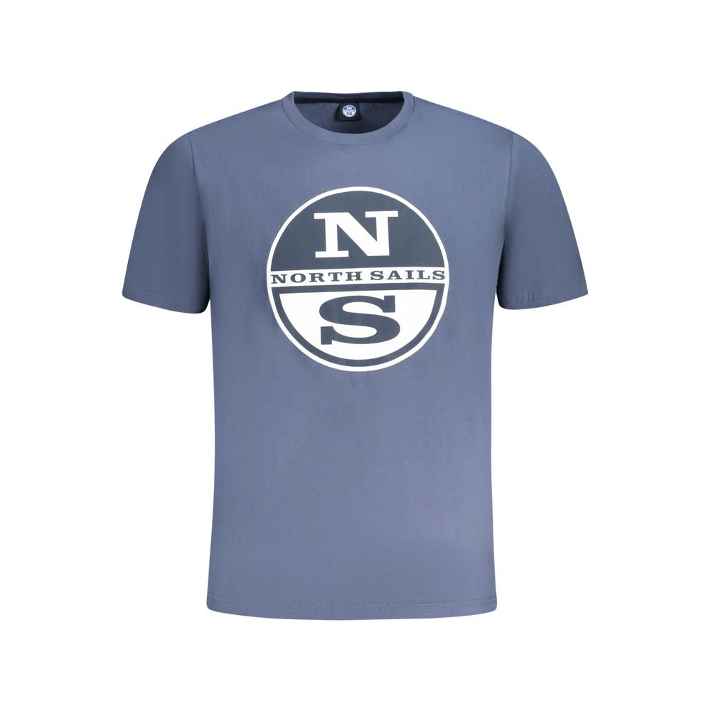 Ανδρικό μπλουζάκι North Sails Blue Cotton