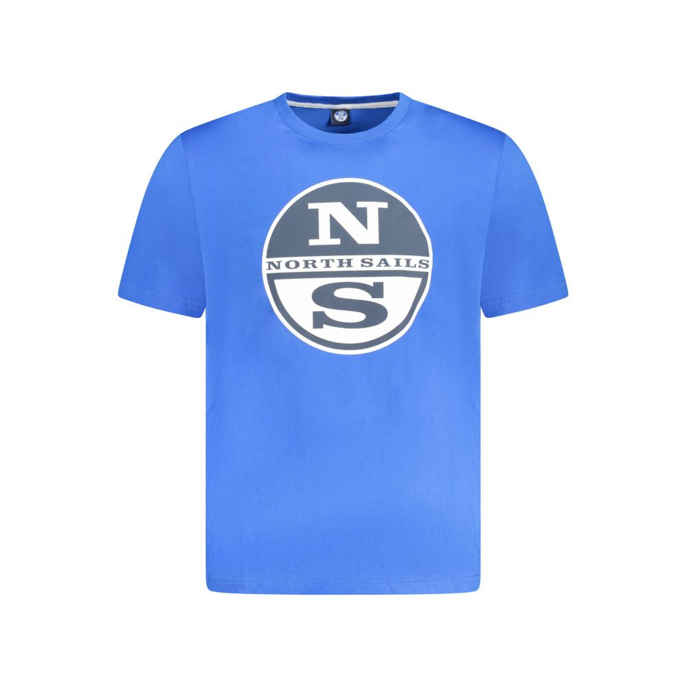 Ανδρικό μπλουζάκι North Sails Blue Cotton