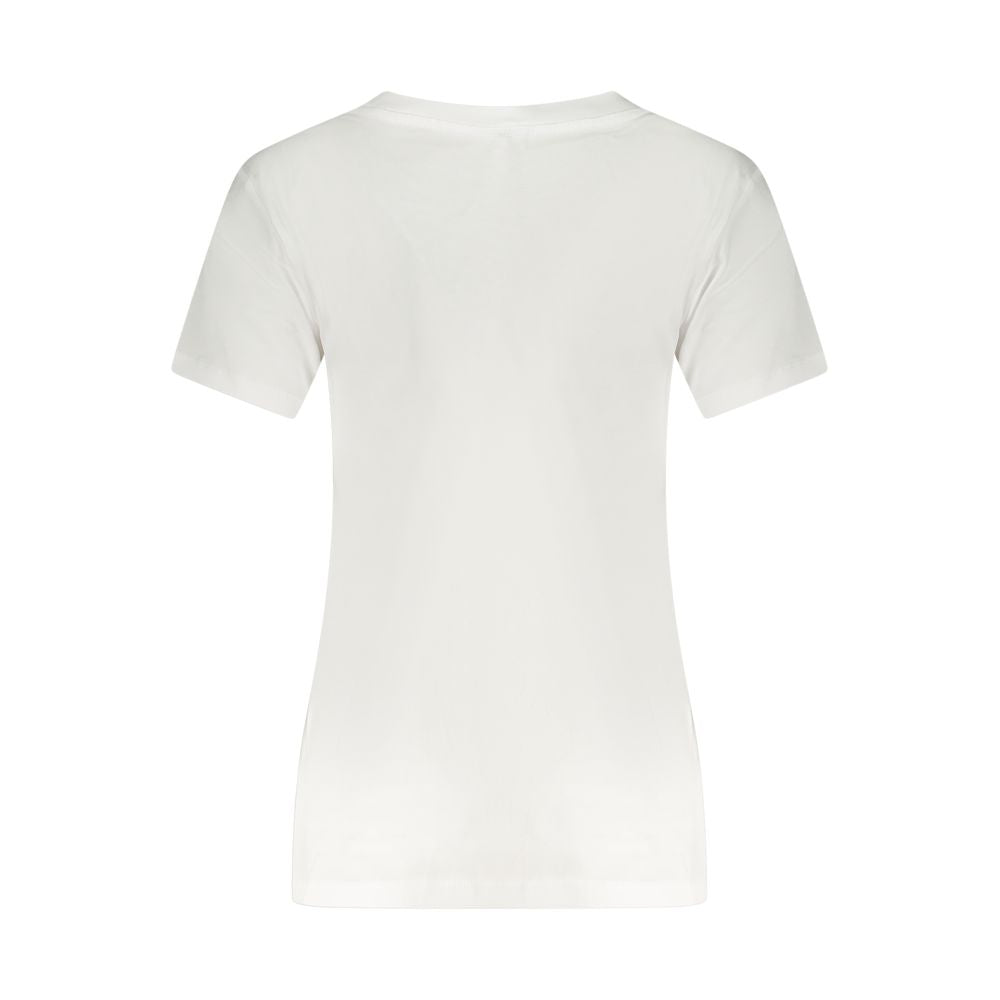 Γυναικείο μπλουζάκι Calvin Klein White Cotton