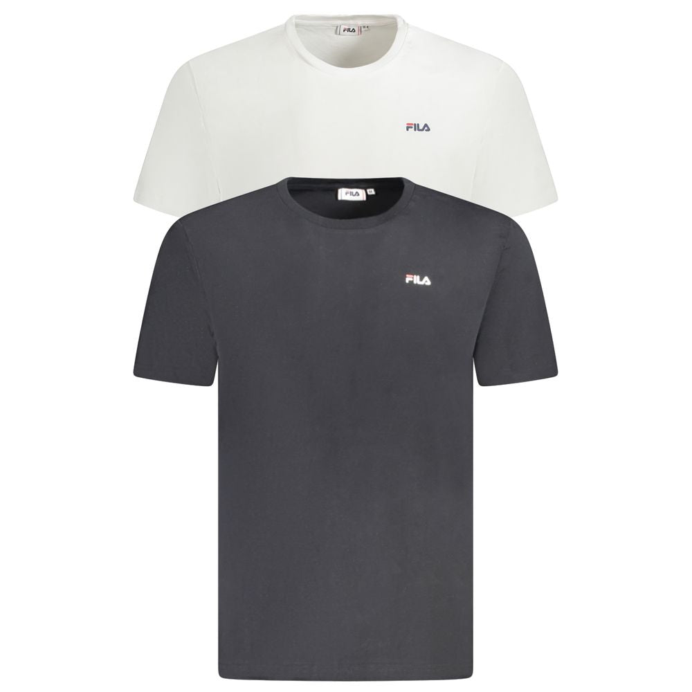 Ανδρικό μπλουζάκι Fila White Cotton