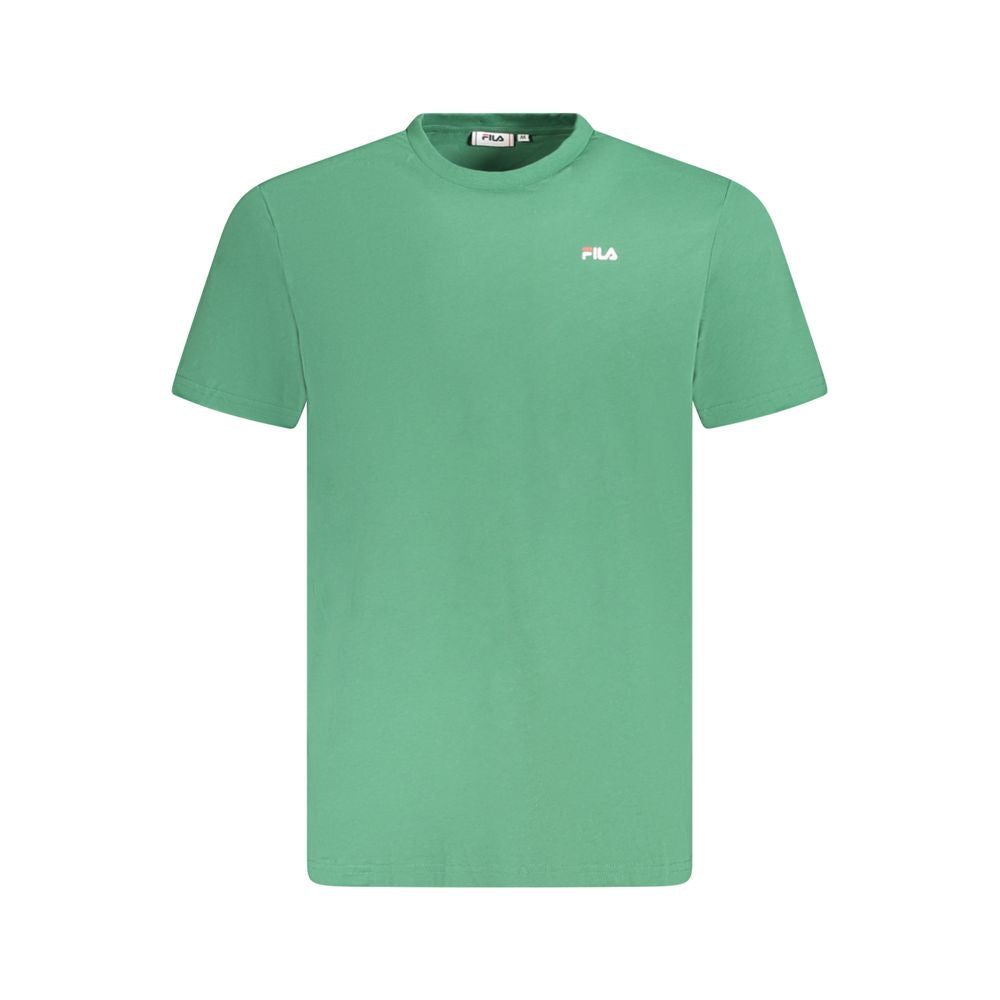 Ανδρικό μπλουζάκι Fila Green Cotton