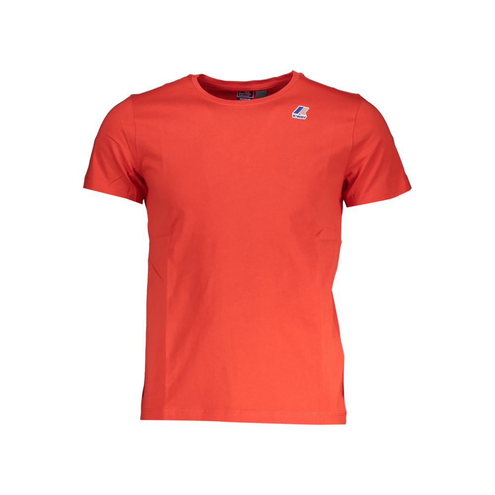 K-WAY Pink Cotton Men T-Shirt