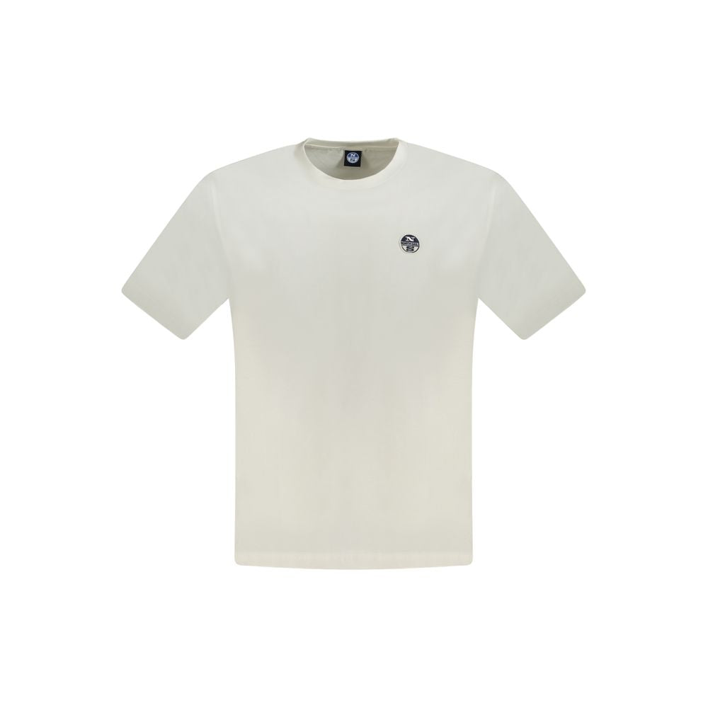 Ανδρικό μπλουζάκι North Sails White Cotton