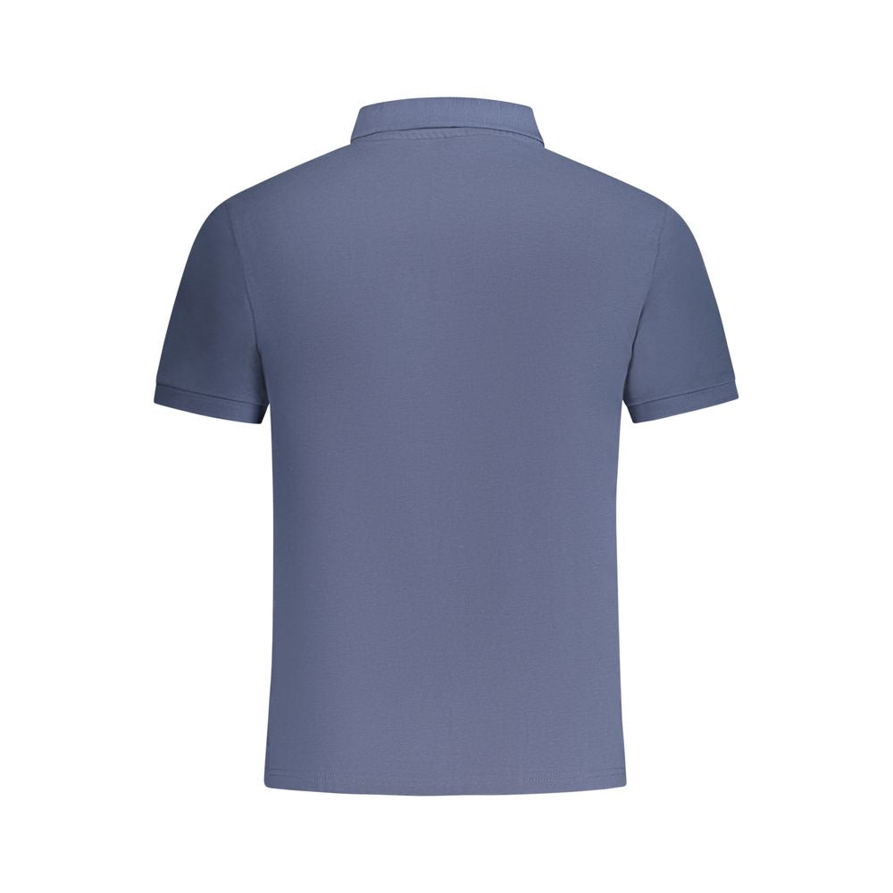 Ανδρικό μπλουζάκι πόλο North Sails Blue Cotton