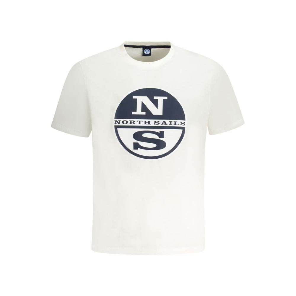 Ανδρικό μπλουζάκι North Sails White Cotton
