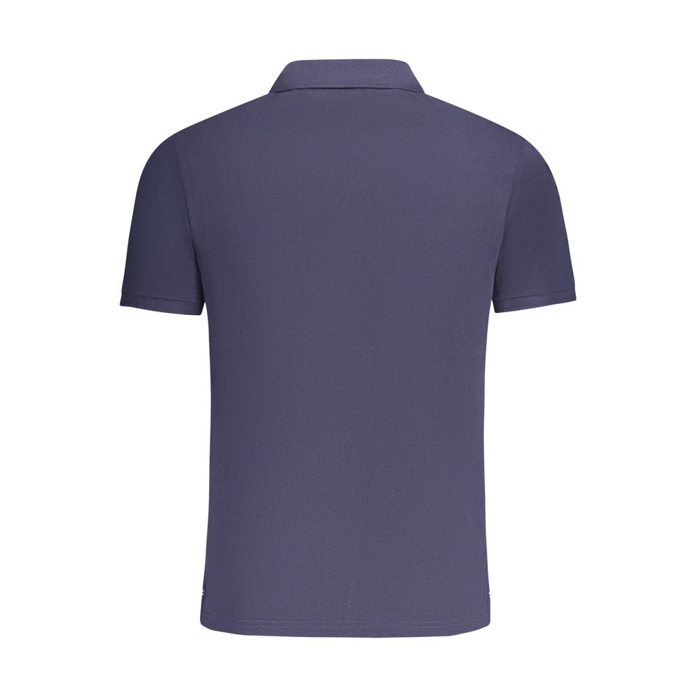 Ανδρικό μπλουζάκι πόλο North Sails Blue Cotton