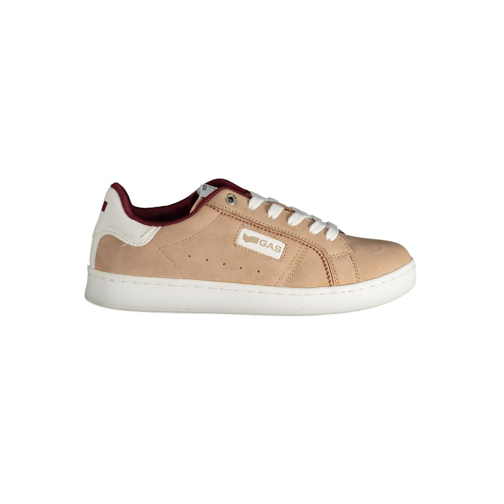 Gas Pink Polyester Women Sneaker