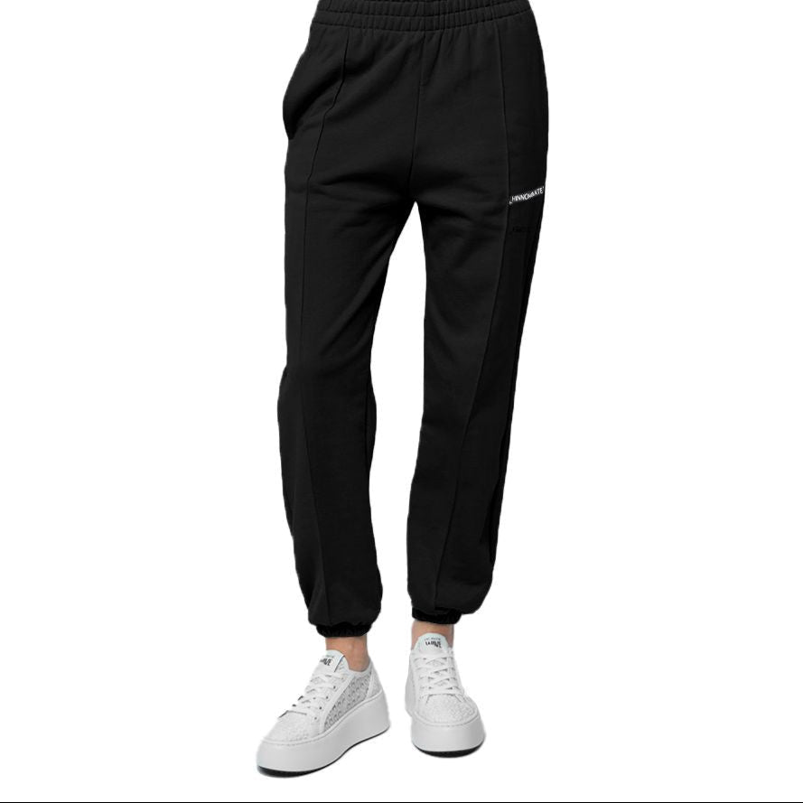 Hinnominate Black Cotton Women Sweatpant