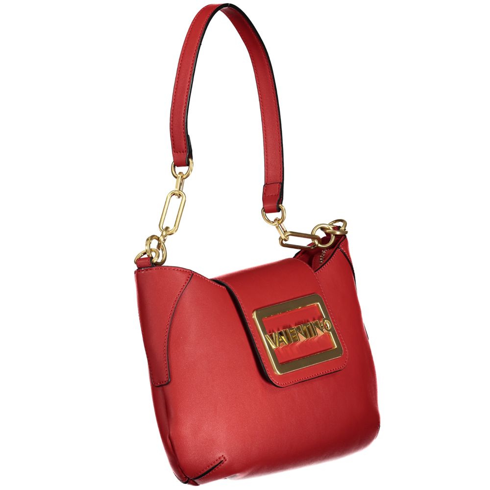 Mario Valentino Red Polyethylene Women Handbag