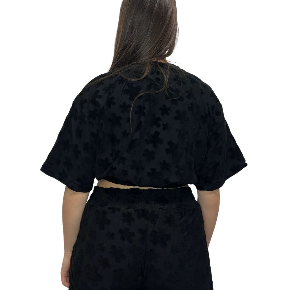 Comme Des Fuckdown Black Cotton Sweater
