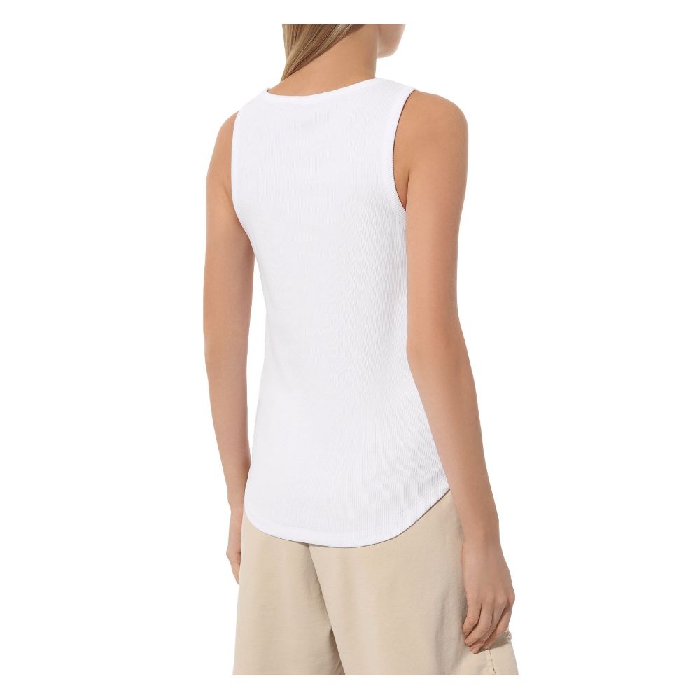 Comme Des Fuckdown White Cotton Tops & T-Shirt
