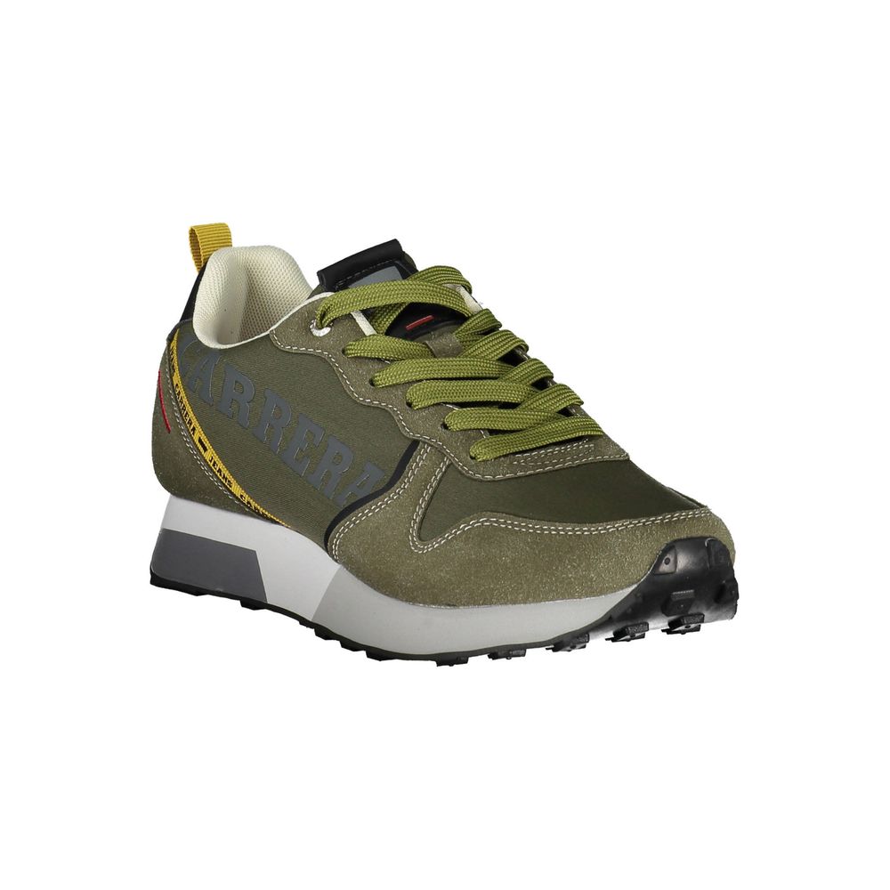 Carrera Green Polyester Sneaker